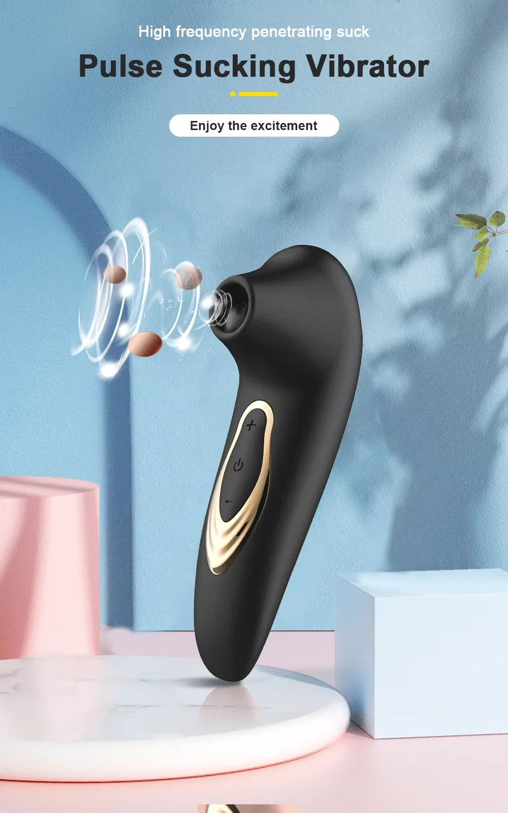Clitoral Suction Cup Vibrator Nipple G-spot Stimulator Clitoral Erotic Stinger Massager Female Masturbator Adult Products