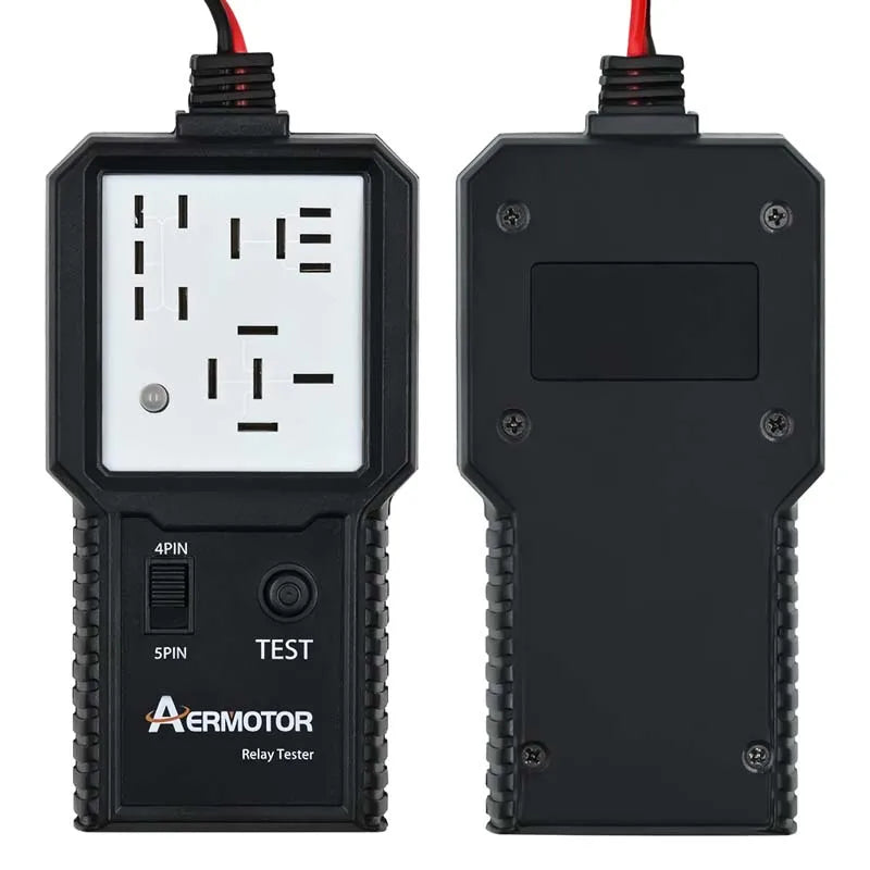 Aermotor 12V -24V Car Relay Tester Electronic Automotive Relay Detector Auto Battery Checker Alternator Analyzer Diagnostic Tool