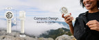 Misting Portable Handheld Fan 6000mAh Rechargeable Battery, Personal Mini Fans with 4 Strong Windfor Travel, Camping, Beach