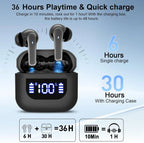K07 Wireless Earphones Bluetooth Active Noice Cancellation Wireless Earbuds Bluetooth 5.3 Headphones TWS with LED Display