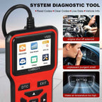 V500 OBD2 Scanner Auto Car Diagnostic Tool with Color Screen Code Reader And ECU Health Inspection Functionality