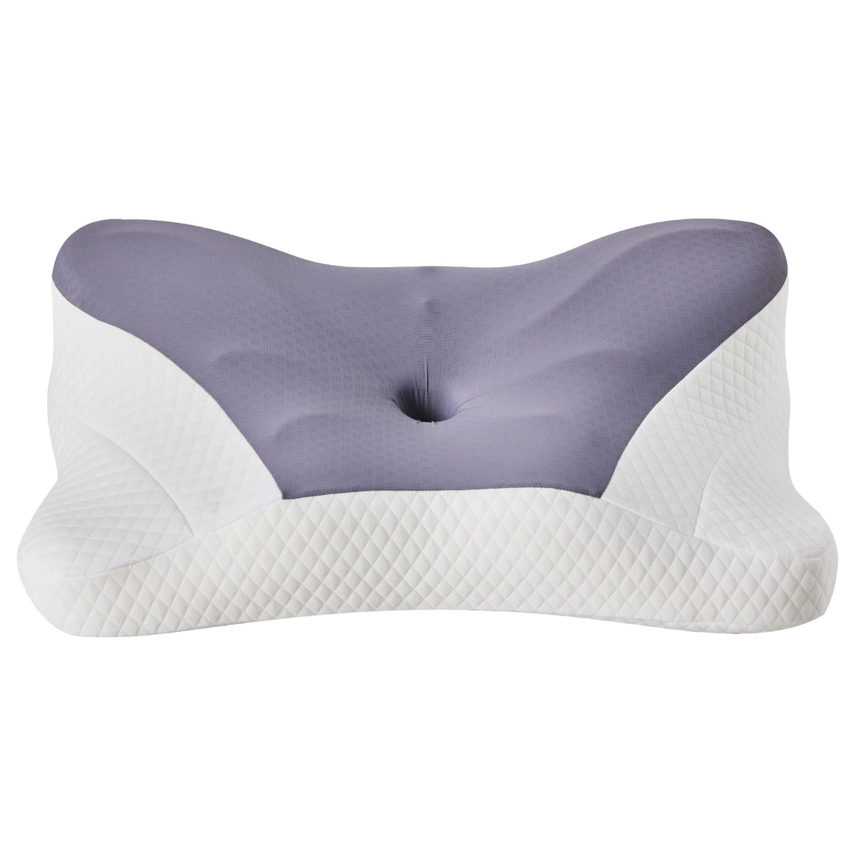 JHK King Size Ergonomic Memory Foam Bed Pillow with Cooling Pillowcase Cervical Contour Pillows For Back Stomach Sleepers