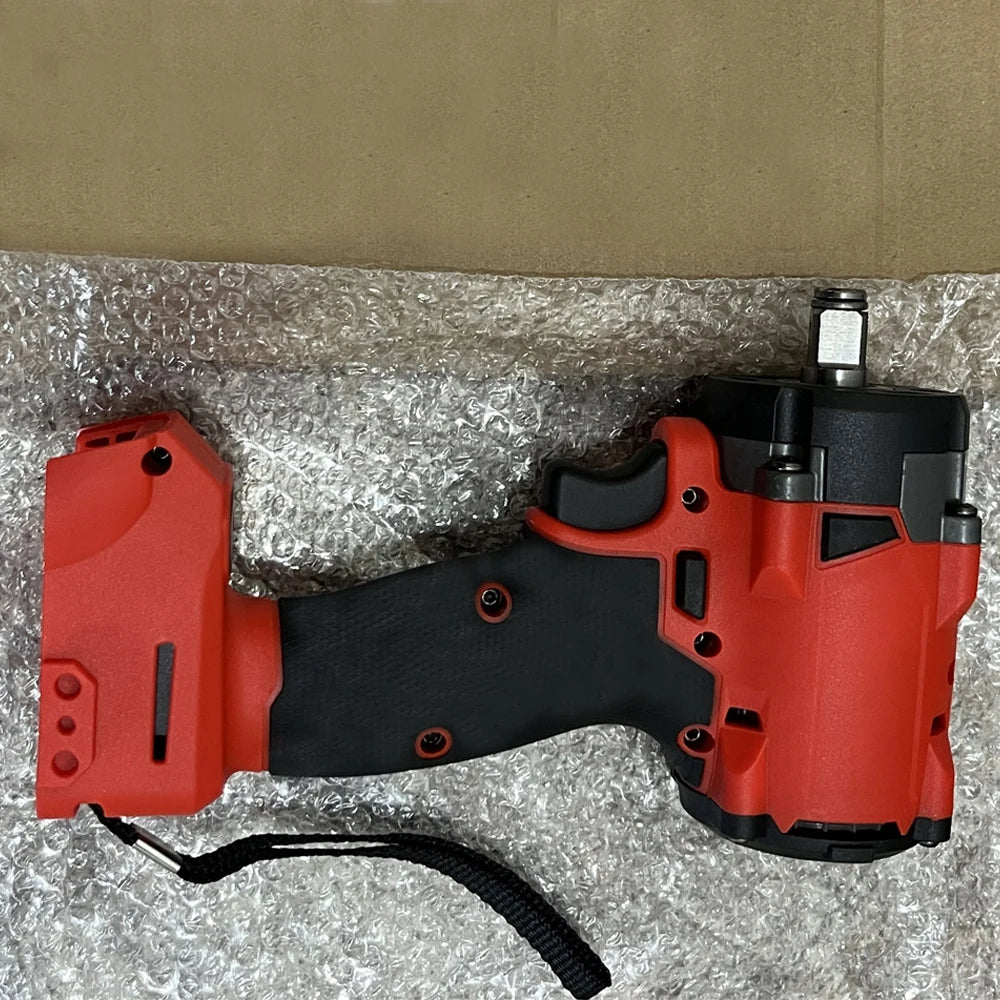 Brushless Impac Wrench 500N.m Electric Driver 1/2" Repair Cordless Screwdriver 4 Gears Power Tools for Milwaukee 18V Battery