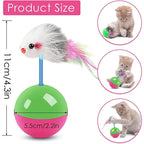 Cat Toy Tumbler Mouse Teasing Cat Deboredom Caged Mouse Toy Self Hilarious Deboredom Cat Toy Pet Toys
