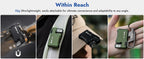 WUBEN G5 EDC 400 Lumen & RGB Dual-Light Flashlight USB-C Rechargeable Keychain hands Free for Camping, Car Repair, Home Use