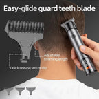 Cordless Hair Clipper with LED Display, Rechargeable Electric Trimmer for Men, USB Charging Beard Trimmer,Professional Barber & Home Use