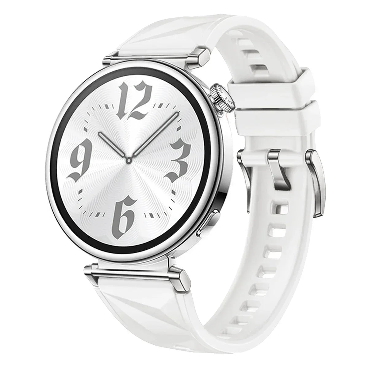 18mm Women Strap for Huawei Watch GT6/5 41mm Sport Silicone Replacement Band for Huawei Watch GT4 41mm Breathable 18mm Wristband