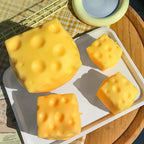 5CM Cheese Squeeze Toy Extra Large Size Cheese Squishy Fidget Toys Slow Rebound Shapeable Venting Ball for Adults Gifts 2026 New