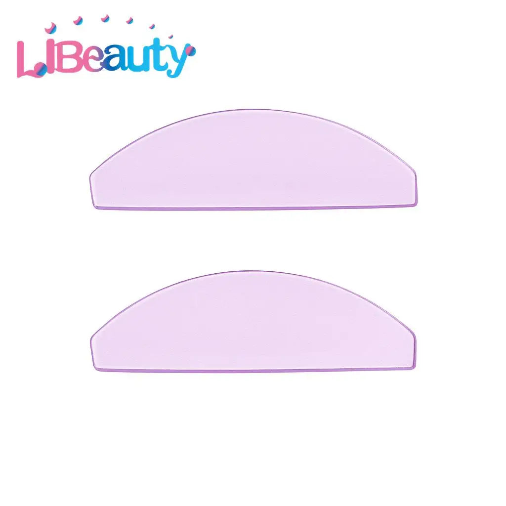 Libeauty New 1 Pair Lash Softening Pads Silicone Eyelash Perm Pads Lashes Rods Shield Lifting Eyelash Accessories Makeup Tools