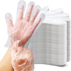500 Pack Disposable Plastic Gloves Clear