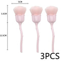 Rose-shaped Soft Brush For Manicure Nail Art Dust Brush Nail Dust Brush Gel Polish Dust Cleaning Nail Brushes Tool Nail Supplies