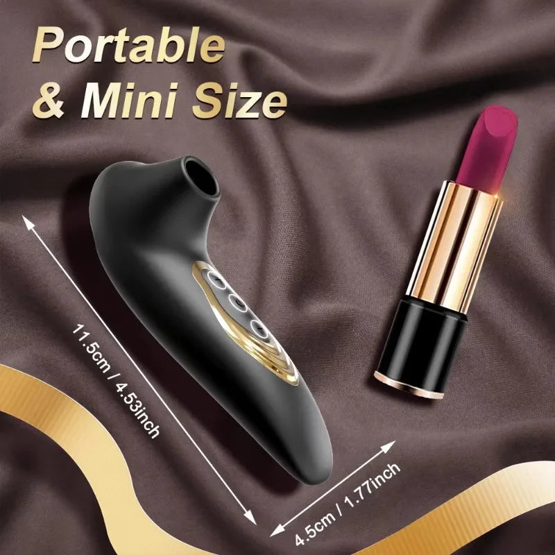 Clitoral Suction Cup Vibrator Nipple G-spot Stimulator Clitoral Erotic Stinger Massager Female Masturbator Adult Products
