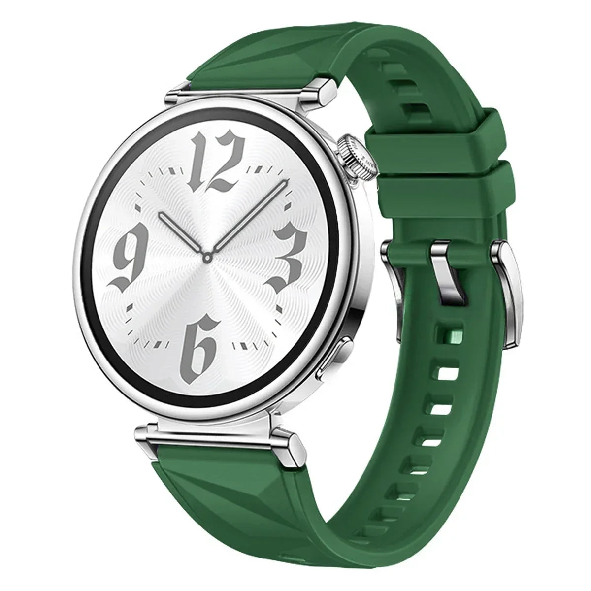 18mm Women Strap for Huawei Watch GT6/5 41mm Sport Silicone Replacement Band for Huawei Watch GT4 41mm Breathable 18mm Wristband