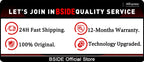 BSIDE Digital Wood Moisture Meter Professional Timber Damp Tester Handheld Hygrometer Lumber Detector EMT01 with HD LCD Display