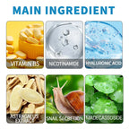 B5 Hyaluronic Acid Serum Facial Anti A-ging W-rinkle Lift Firming Fine Lines Lightening Dark Circle Skin Brightening Hyalu Serum