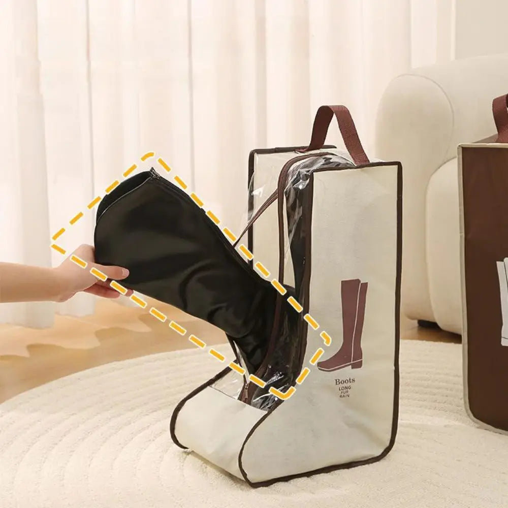 Boots Storage Bag, Tall Boots Storage/Protector Bag, Portable Waterproof Storage Bags Are Used for Travel Storage, Under The Bed