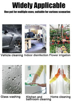 1.2L Car Wash Spray Bottle Wash Can Hand-held Car Wash Watering Car Home Gardening Air Pressure Sprayer Cleaning Tools