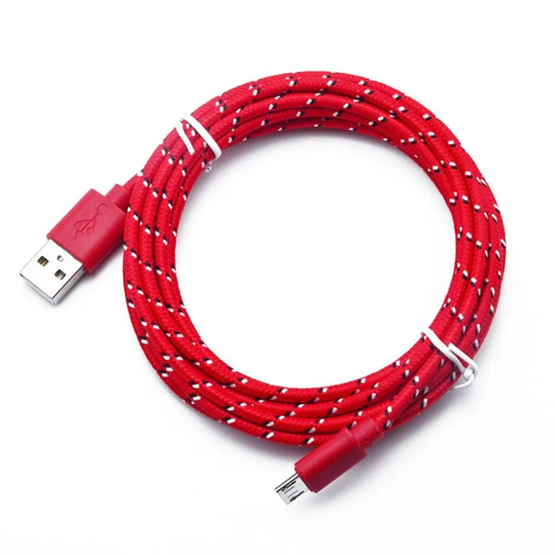 1M/2M/3M Micro USB Cable Mobile USB Charger Cable Data Sync Wire For Samsung Huawei Xiaomi Android Phone USB Micro Cables