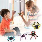 4 Pcs Transformable Fidget Spinners Fingertip Gyros for Kids And Adults Boys And Girls Easter Basket Stuffers Halloween Fun