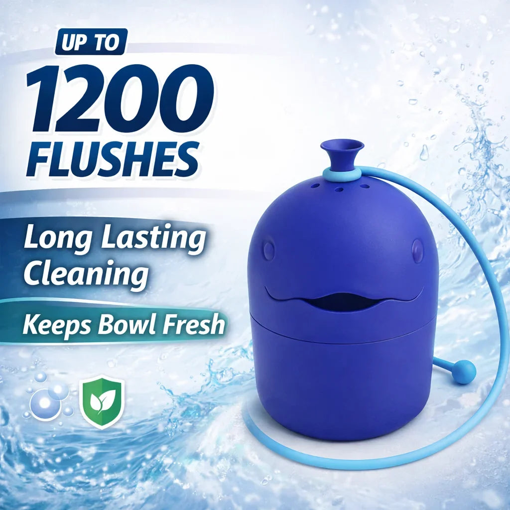 Automatic Toilet Bowl Cleaner, Tank Freshener, Odor Control, No Scrub Cleaning, Long Lasting up to 300 Flushes