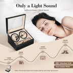 4+6 Watch Winder Automatic Watches Shaker PU Leather Mechanical Watch Box Watch Jewelry Display Box Storage Case