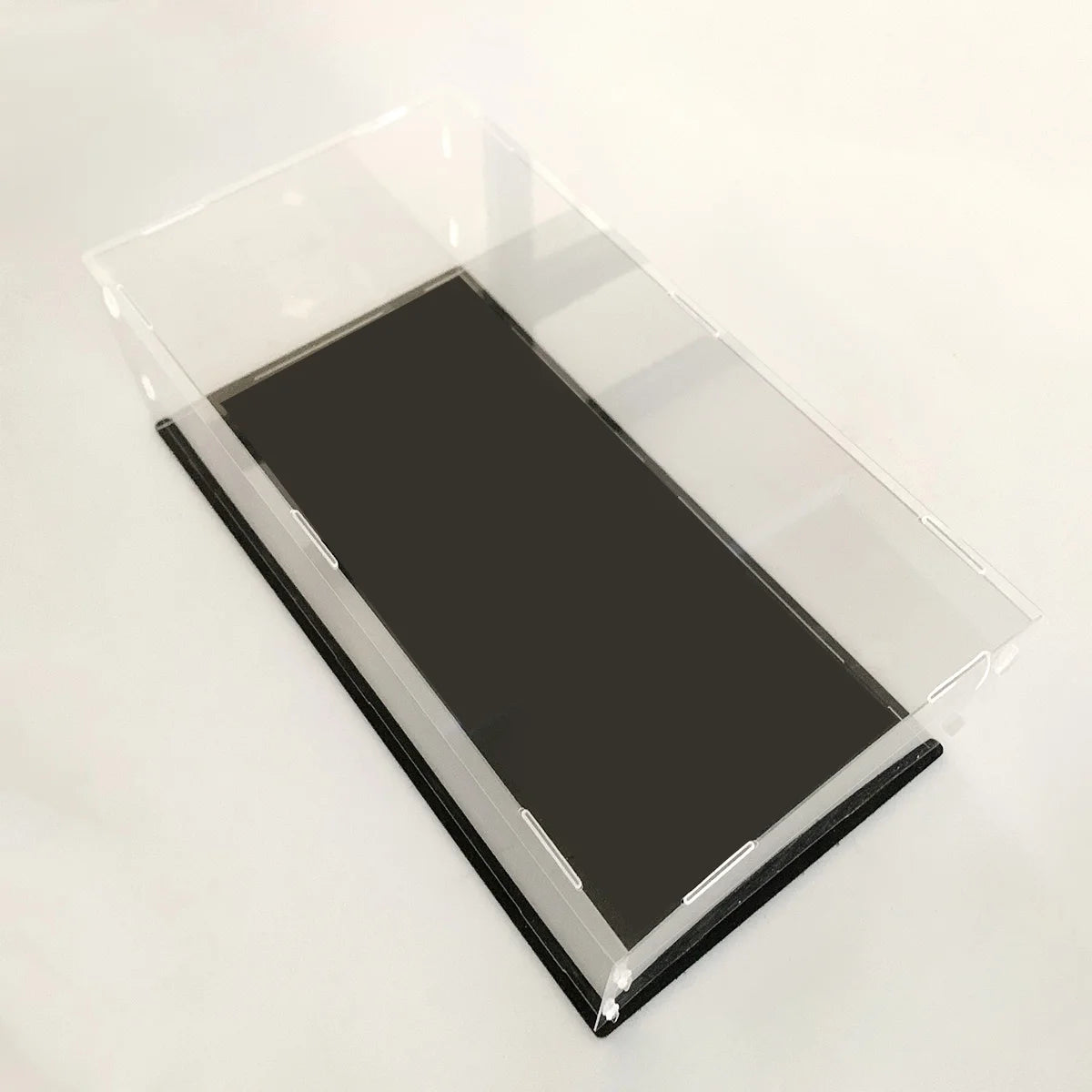 1:14 Scale Transparent Acrylic Display Box, Suitable for the Protection and Display of Toy Car Models, Building Blocks, Small Collectibles, and Figurines (Inner Dimensions 37X19X12Cm)