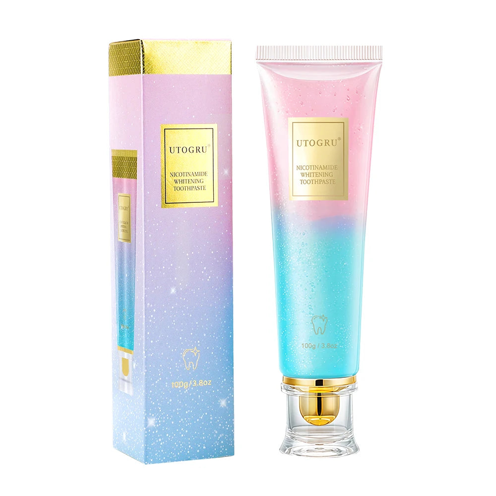 Niacinamide Whitening Toothpaste Refreshing Clean Teeth For Men And Women Fresh Breath Toothpaste To Remove Surface Stains