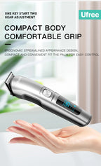 Ufree Electric Hair Cutting Machine Beard Trimmer Hair Clipper Rechargeable Man Shaver Trimmer Barber Professional Hair Trimmer
