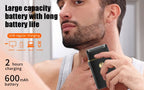 HIENA PRO Professional Hair Clipper Set Cordless Barber Kit and Hair Cutting Set Electric Foil Shavers and Beard Trimmers set