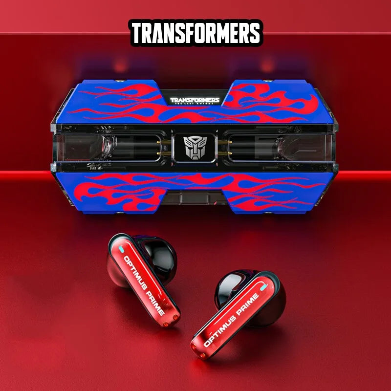 Ship From US Transformers TF-T01 Gaming Earphones Bluetooth 5.4 ENC Noise Reduction Headphones HD Call Music Earbuds Bumble Bee