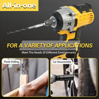 1/2 Inch Electric Wrench Cordless Impact Driver 20V Powerful Brushless 280 ft-lbs (380N.m) with 3.0Ah Battery and Charger