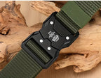 2PC Tactical Waist Belt - Durable Automatic Buckle, Perfect for Outdoor Adventures, Unisex Accessories for Men and Women