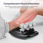 18/24 Heads Fascia Gun Red Light Deep Tissue Muscle Massager Wireless Massage Gun for Back Waist Leg Body Muscle Relaxation Home Gym