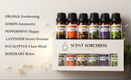 6Pcs/Set Pure Lemon Sweet Orange Eucalyptus Lavender Peppermint Rosemary Fragrance Massage Spa Aromatherapy Essential Oil Sets