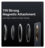 Baseus 5000mAh Magnetic Power Bank 15W PD 20W Wired Charging Thin Card-Sized Slim Portable Powerbank for iPhone 17 Samsung