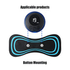 Neck Massager Gel Pads Trainer Hip Exerciser Replacement Slimming Tens Body Massager Patch Muscle Stimulator Sticker Gels
