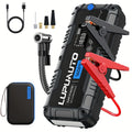 4 In 1 Car Jump Starter with LED Lighting 4000A Portable Car Battery Charger Power Bank Tire Inflator Pump 160PSI Air Compressor