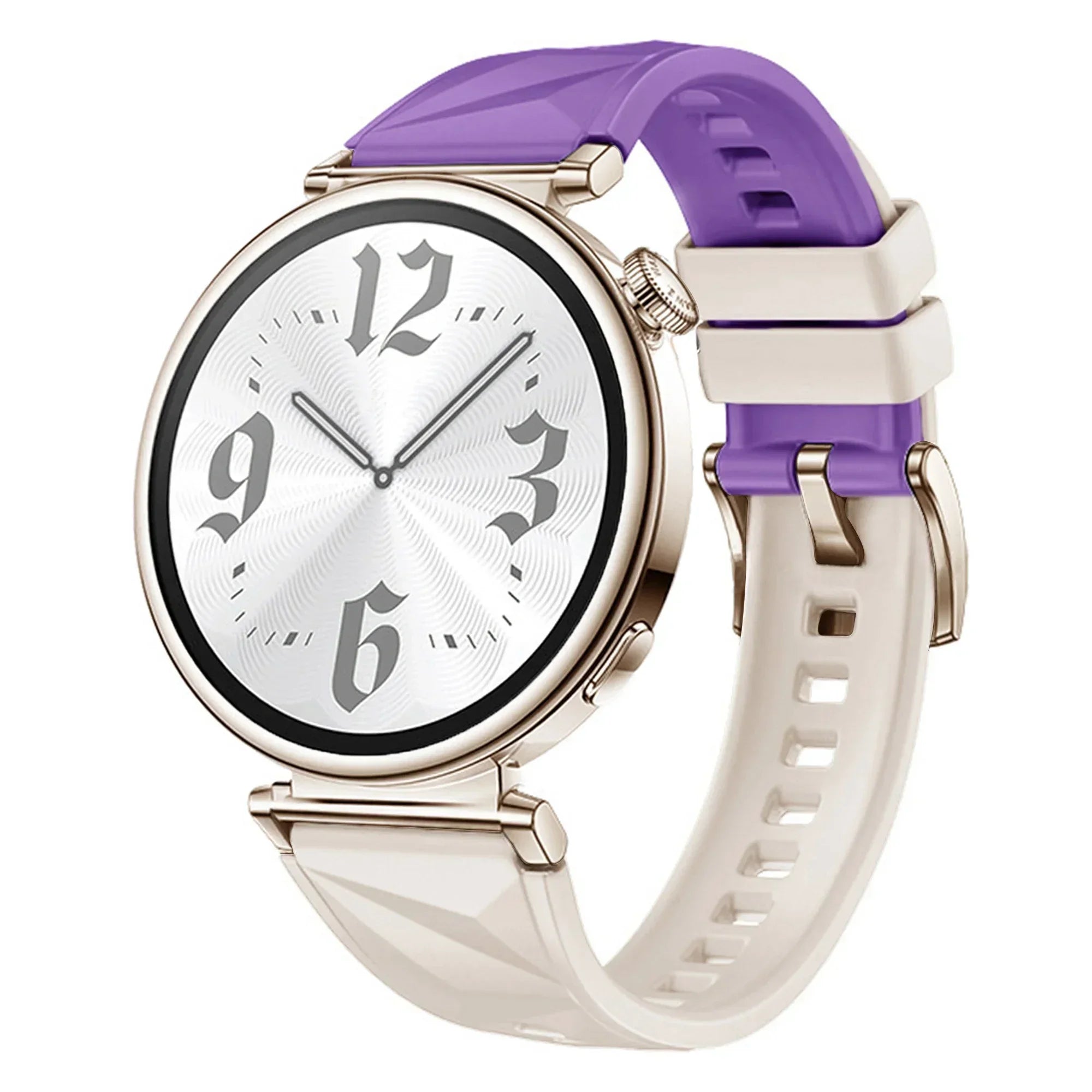 18mm Women Strap for Huawei Watch GT6/5 41mm Sport Silicone Replacement Band for Huawei Watch GT4 41mm Breathable 18mm Wristband