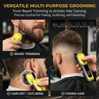 Professional Hair Clipper Set for Men, Rechargeable Cordless Hair Trimmer with LCD Display, 1pc/2-in-1/3-in-1 Grooming Kit with Foil Shaver & T-Blade Trimmer, Barber Haircut Machine with Accessories