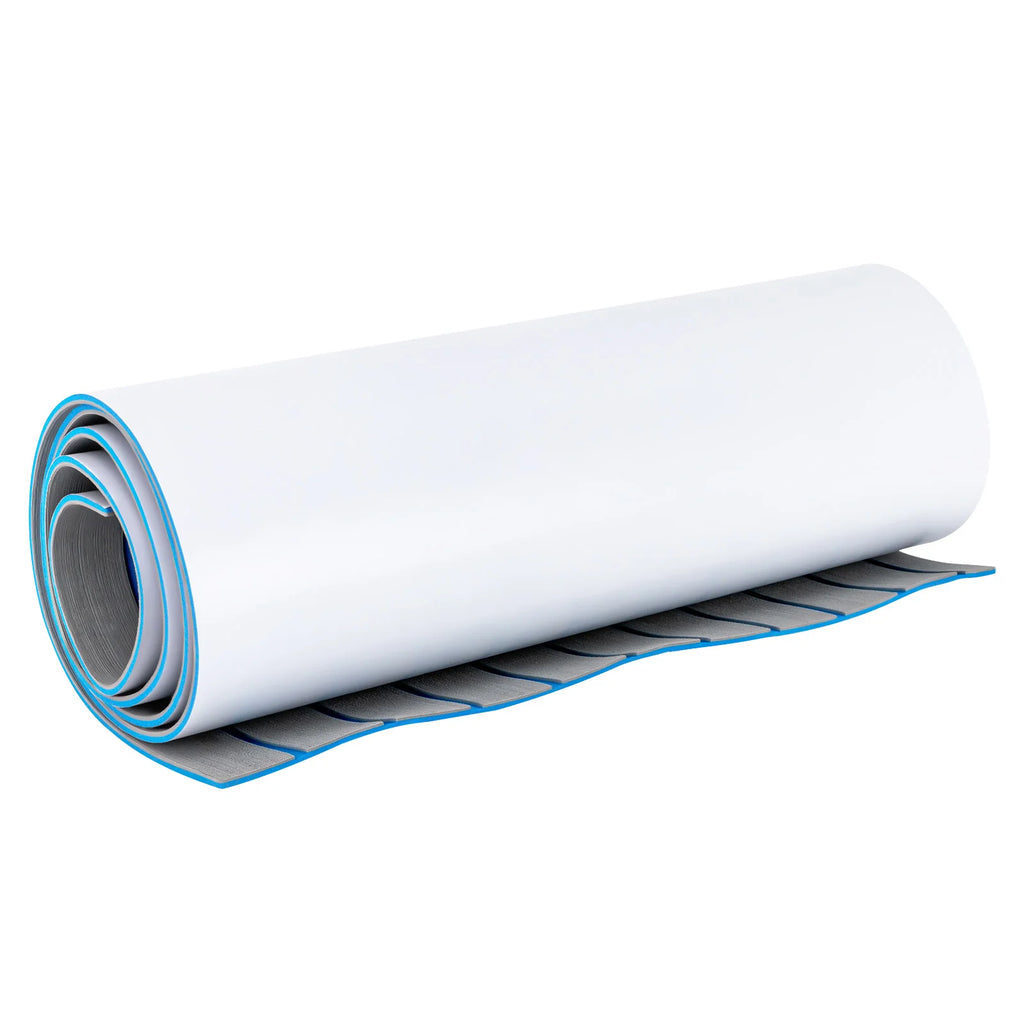 240*60cm/240*90cm EVA Foam Non-Slip Boat Deck Mat 6mm Thick Waterproof Marine Yacht Faux Teak Decking Sheet Flooring Carpet Pad