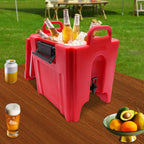 40L Insulated Beverage Dispenser, Portable Thermal Beverage Server, Insulated Beverage Dispenser with Handles