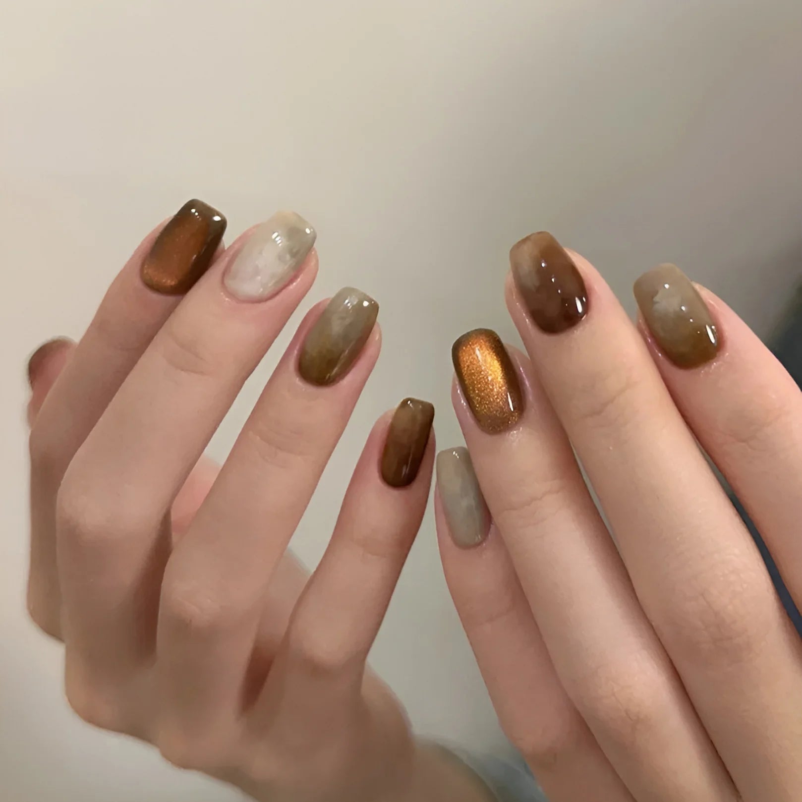 3x0.7cm Round Nail Art Cat Eye Gel Magnetic Pen for Gel Polish 3D Cat Eye Nails Painting Strong Magnet Stick Manicure DIY 2030