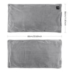Electric Heating Foot Pad Washable Feet Warmer Household Soft Plush Thermal Heating Blanket Foot Warming Mat Home Office Bedroom