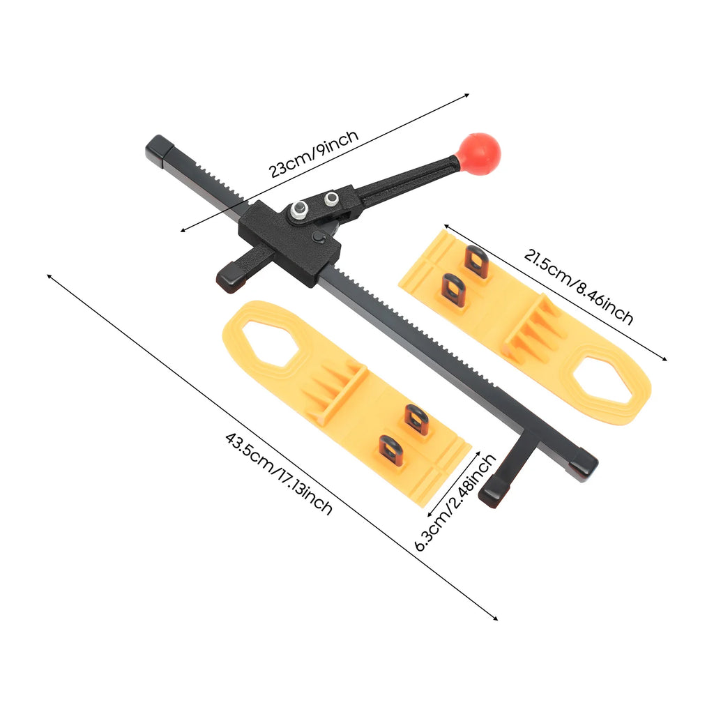 Dent Removal Kit Car Body Repair Tool with Iron Expander & Pulling Plates for Motorcycle Fridge Washing Machine DIY Home Fix