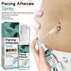 Gentle Liquid Cleaner Fluid Spray Piercing Aftercare Mist Ear Piercing Care Solution For Ear Nose Belly Piercings Gentle Mist