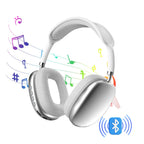 Wireless Bluetooth Headphones Over Ear HIFI Stereo Bass Headset Support TF Card 3.5mm Wired Audio Foldable Adjustable Headphones for Phone PC Laptop