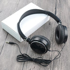 3.5mm Plug Wired Headphones Foldable Headphones Bass Stereo Fashion Music Earphones For PC MP3 Smartphones Tablet