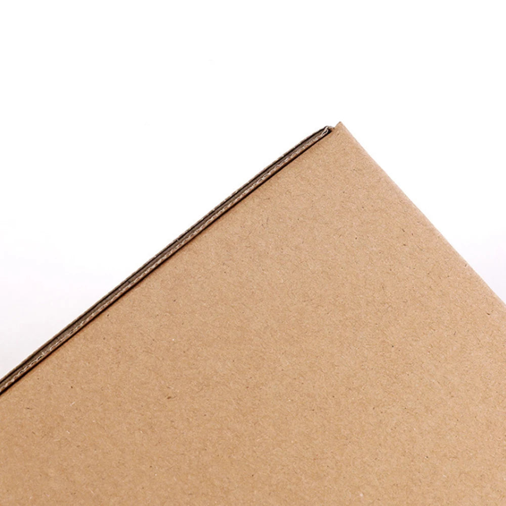 100 Pack 8x6x4 inches Small Shipping Boxes Brown Corrugated Cardboard Boxes for Packing, Mailing, Moving, Business