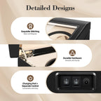4+6 Watch Winder Automatic Watches Shaker PU Leather Mechanical Watch Box Watch Jewelry Display Box Storage Case