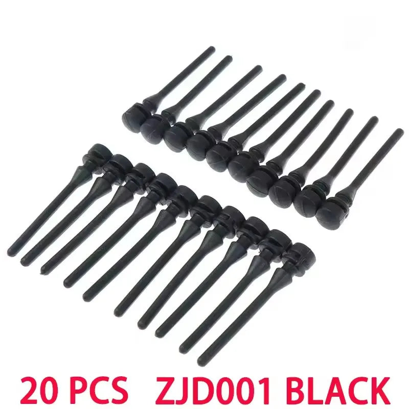 Goldpo Screw Pin Rivet Rubber Fan Noise Absorbtion Anti Vibration Mount Silicone Shock-absorbing Nails Black